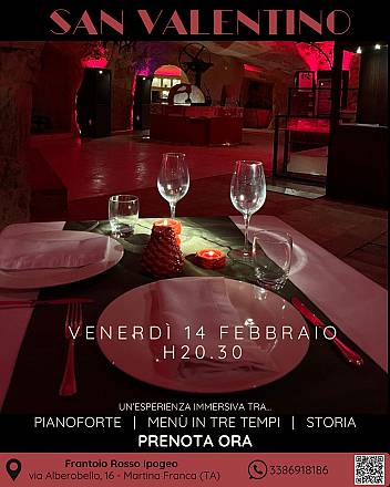 San valentino al sussurro della grotta